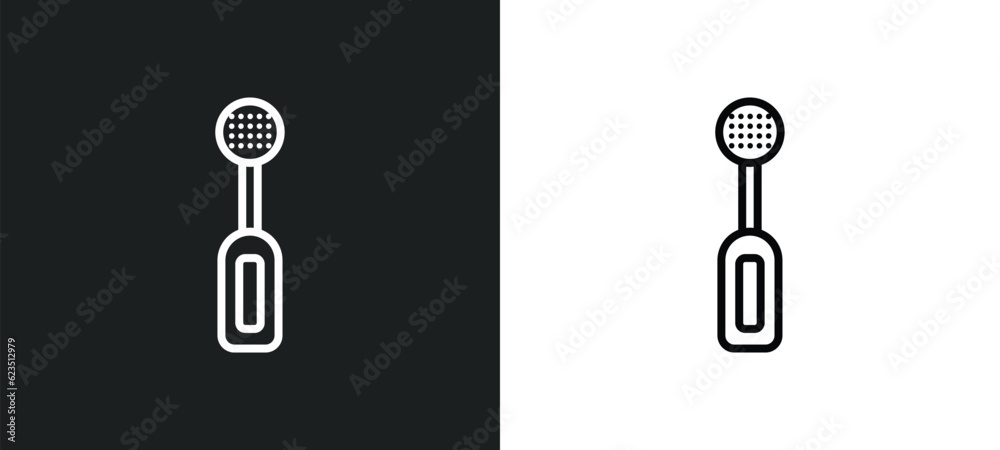 electric toothbrush icon isolated in white and black colors. electric toothbrush outline vector icon from medical collection for web, mobile apps and ui. electric toothbrush icon isolated in white and black colors. electric toothbrush outline vector icon from medical collection for web, mobile apps and ui.