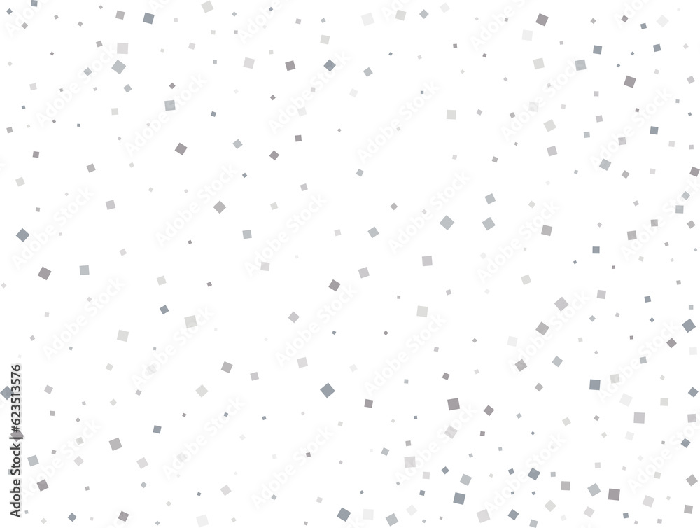 Magic Silver Square Confetti Magic Silver Square Confetti