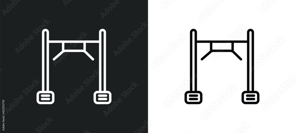 training apparatus icon isolated in white and black colors. training apparatus outline vector icon from gym and fitness collection for web, mobile apps and ui. training apparatus icon isolated in white and black colors. training apparatus outline vector icon from gym and fitness collection for web, mobile apps and ui.