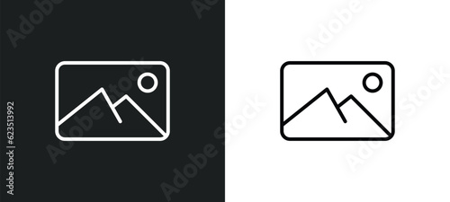 background icon isolated in white and black colors. background outline vector icon from geometric figure collection for web, mobile apps and ui.