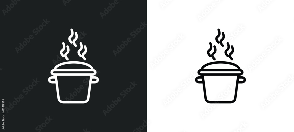 crock-pot icon isolated in white and black colors. crock-pot outline vector icon from electronic devices collection for web, mobile apps and ui. crock-pot icon isolated in white and black colors. crock-pot outline vector icon from electronic devices collection for web, mobile apps and ui.