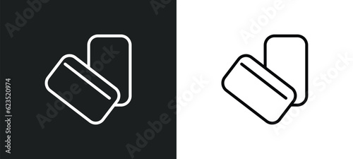 mint gum icon isolated in white and black colors. mint gum outline vector icon from dentist collection for web, mobile apps and ui.