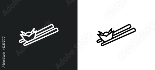 wontons icon isolated in white and black colors. wontons outline vector icon from culture collection for web, mobile apps and ui.