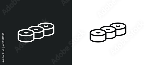mantecados icon isolated in white and black colors. mantecados outline vector icon from culture collection for web, mobile apps and ui.