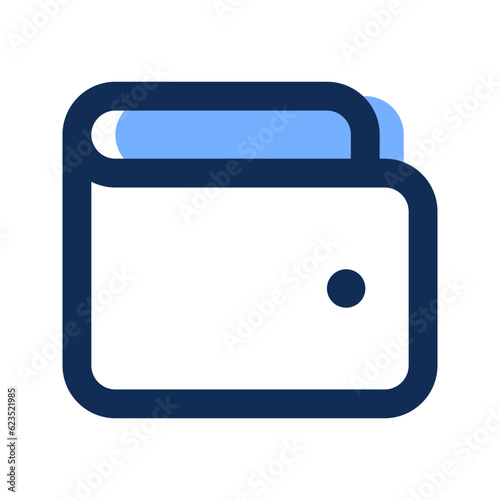 wallet filled line icon