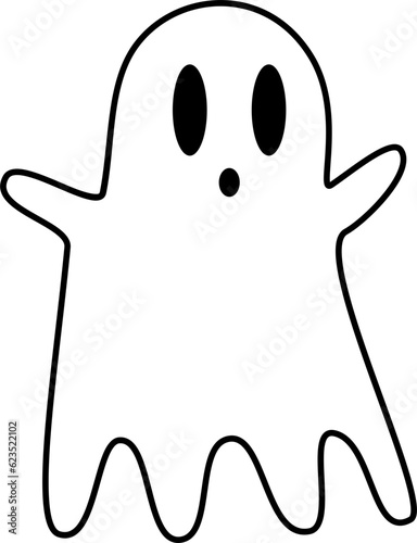 cartoon ghost