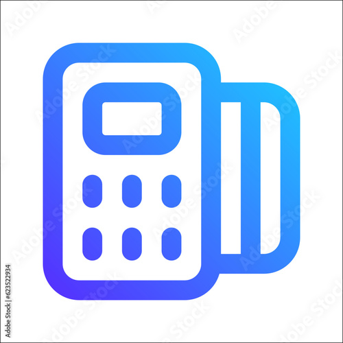 pos terminal gradient icon