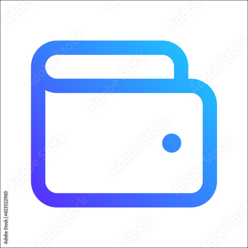 wallet gradient icon
