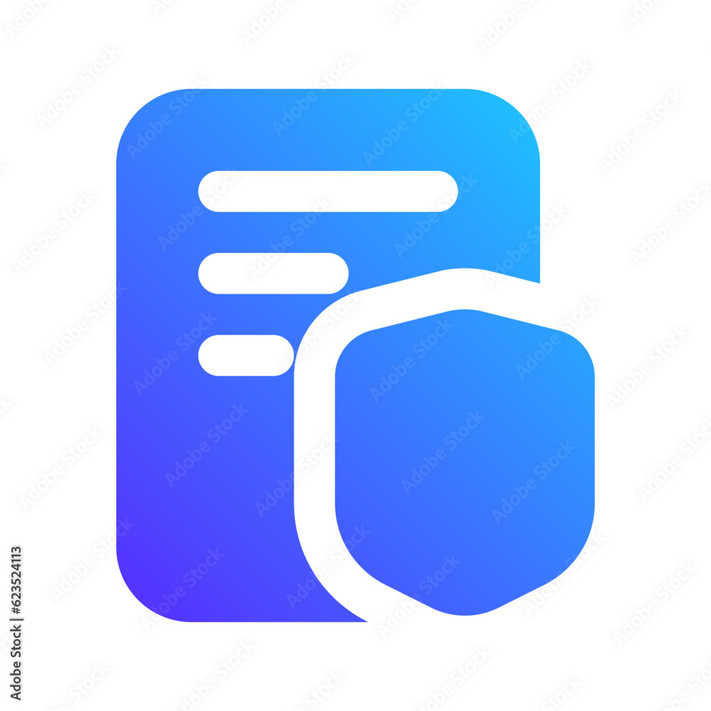 compliance gradient fill icon