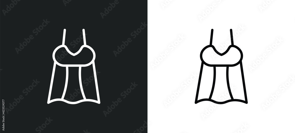 draped top icon isolated in white and black colors. draped top outline vector icon from clothes collection for web, mobile apps and ui. draped top icon isolated in white and black colors. draped top outline vector icon from clothes collection for web, mobile apps and ui.