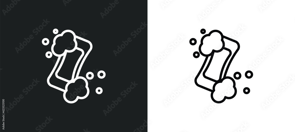 hand soap icon isolated in white and black colors. hand soap outline vector icon from cleaning collection for web, mobile apps and ui.
