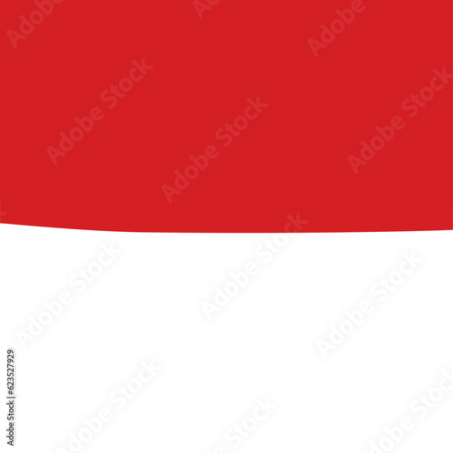 Indonesia Happy Independence Day greeting card, banner