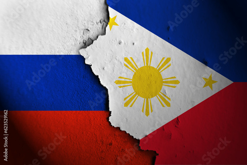 Relations between Russia and Philippine. Russia vs Philippine.