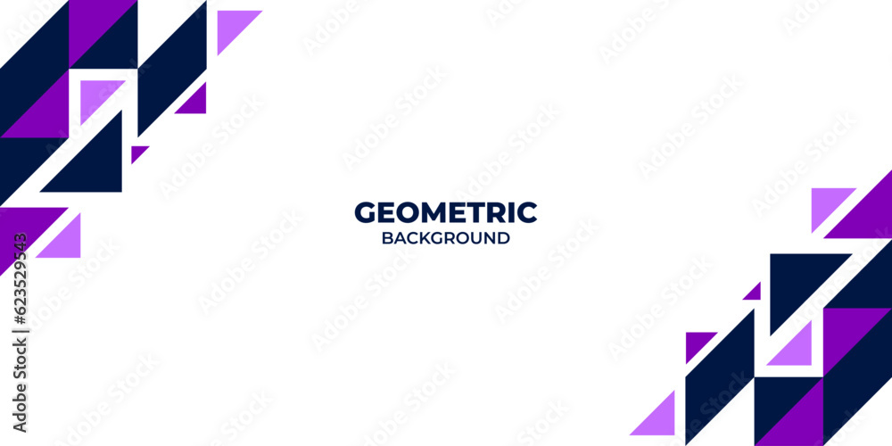 Abstract background for presentation with business concept and purple black geometric shapes. Vector illustration