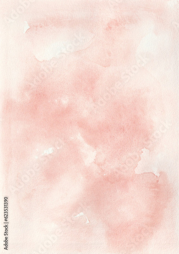 Red/Pink Watercolor Wash Background Paper 1