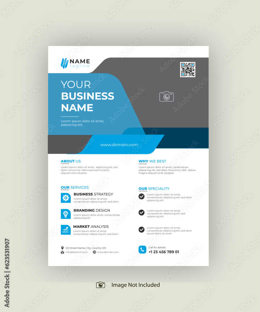 Flyer Template A4 Flyer Template A4