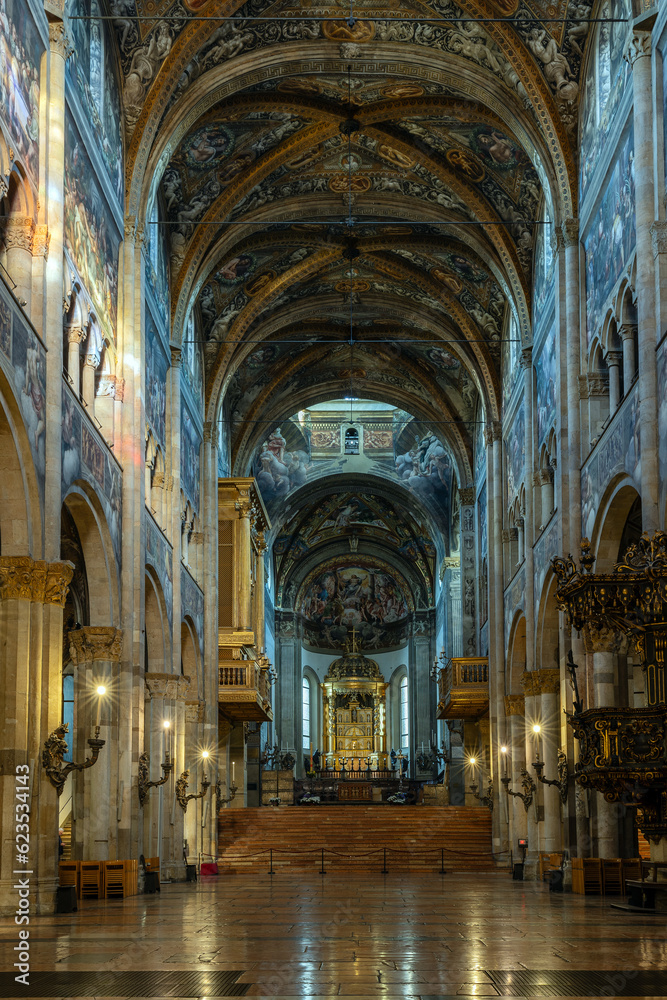 Interno Duomo Cattedrale di Santa Maria Assunta, Parma