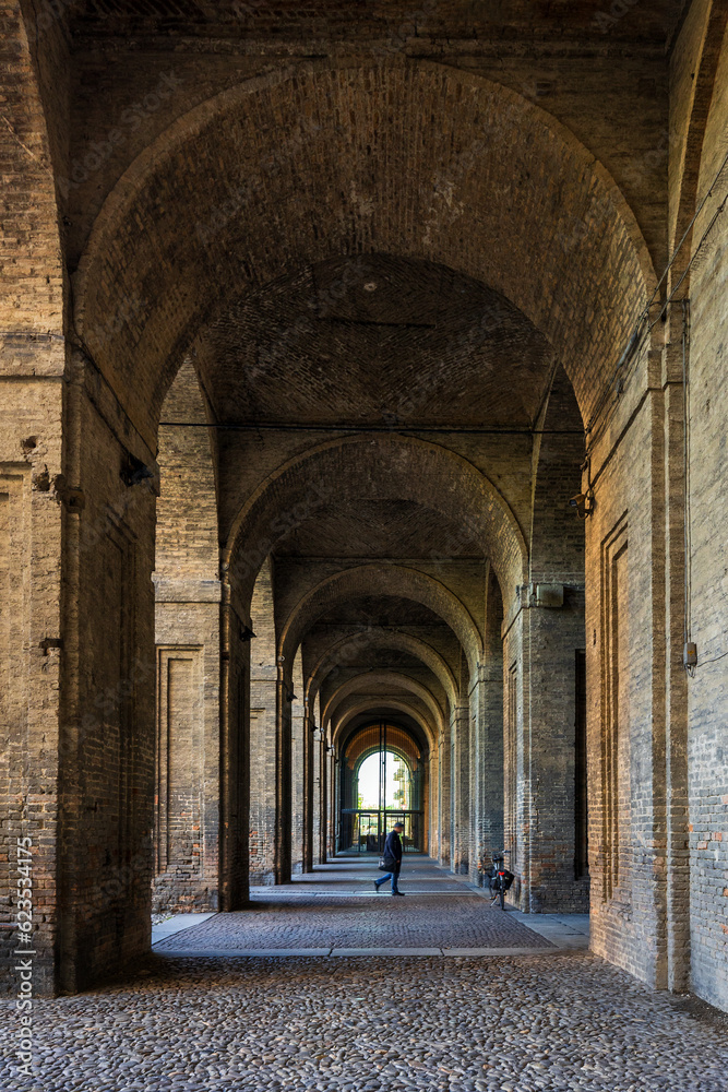 Palazzo della Pilotta, Parma, Italia. Architettura antica