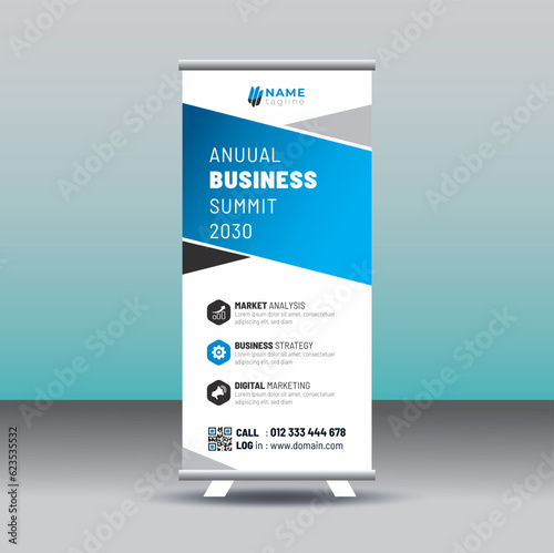 Roll Up Banner Template