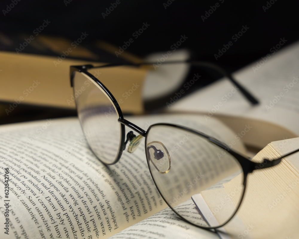 New paperback books, diary, fanned pages on wooden desk table and grunge background Daylight. Books stacking. Back to school. Copy Space. Education background, Reading background, glasses on book. New paperback books, diary, fanned pages on wooden desk table and grunge background Daylight. Books stacking. Back to school. Copy Space. Education background, Reading background, glasses on book.