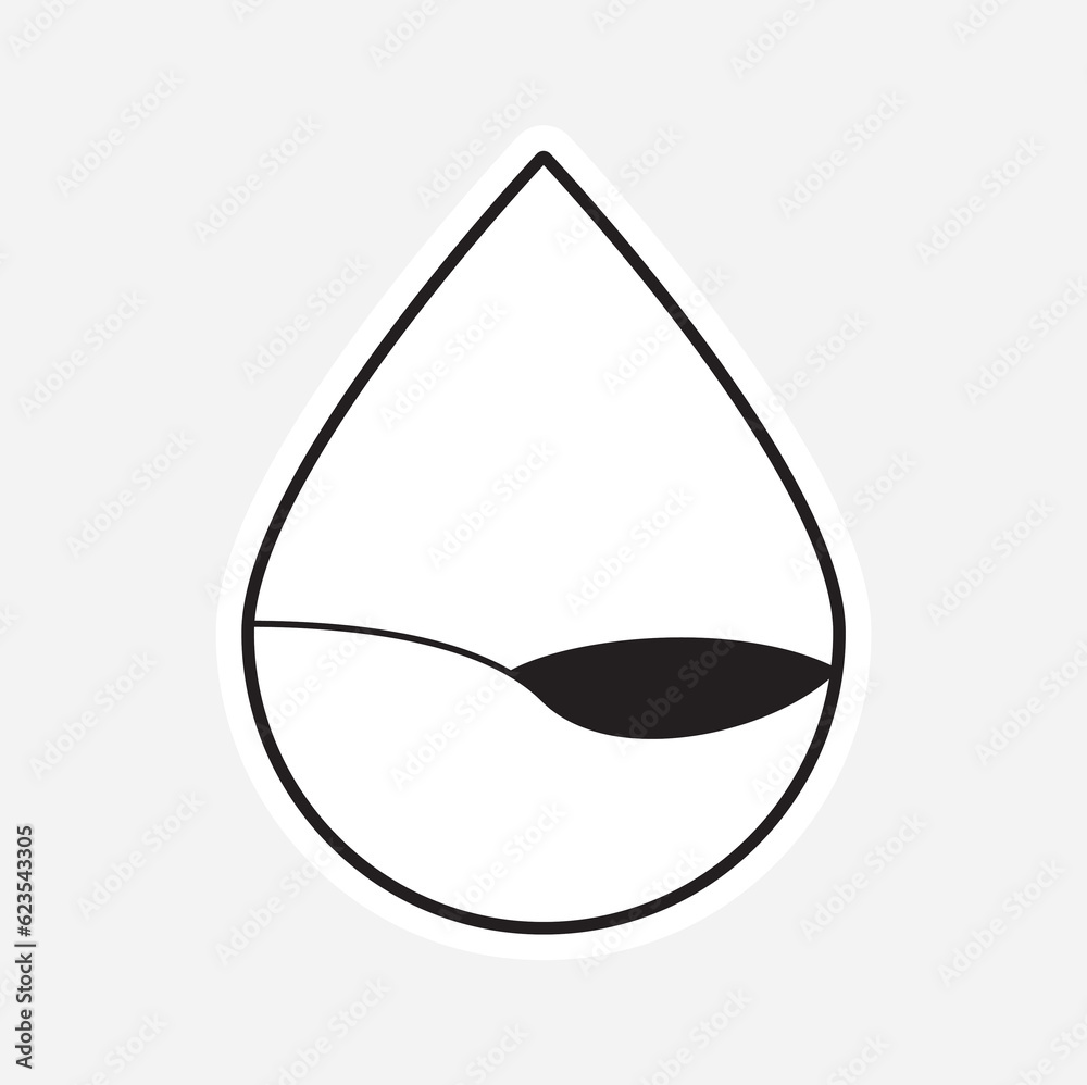 Water icon flat of liqid in abstract style on white background. Flat fire. Modern art isolated graphic. Fire sign. minimal icons and symbols vector flat illustration. the four elements nature Water icon flat of liqid in abstract style on white background. Flat fire. Modern art isolated graphic. Fire sign. minimal icons and symbols vector flat illustration. the four elements nature