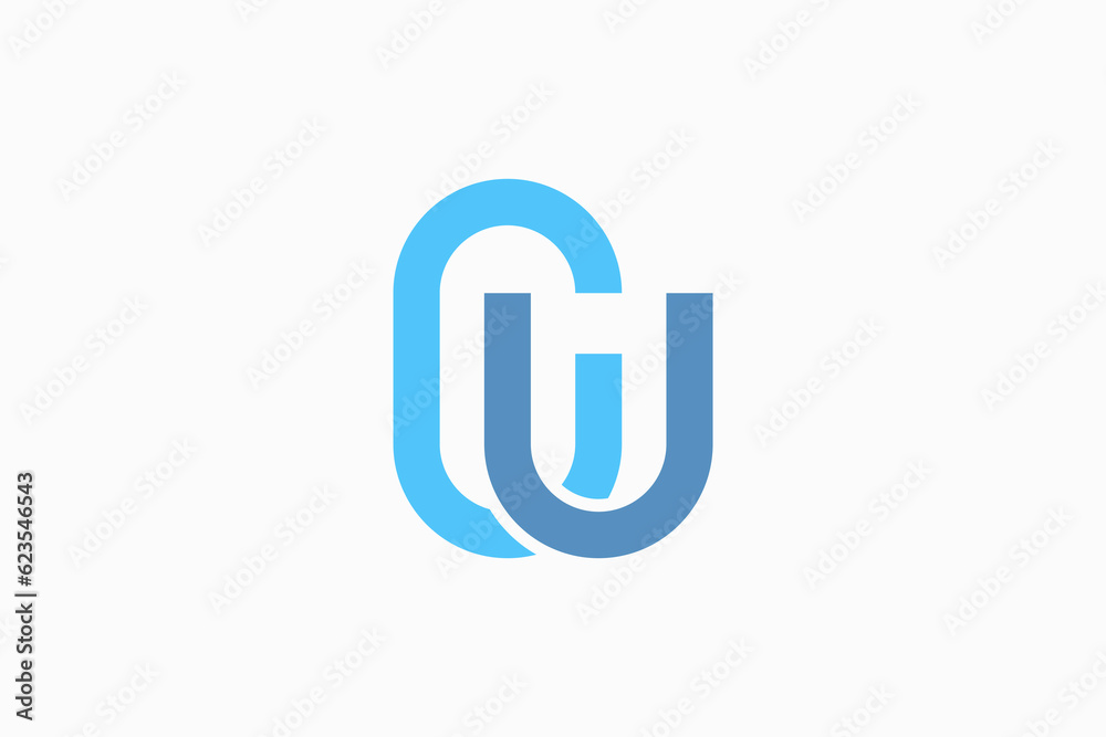 Initials CW Vector Logo Premium Initials CW Vector Logo Premium