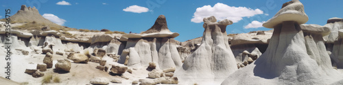 Bisti De-Na-Zin Wilderness Area New Mexico - Generative AI photo