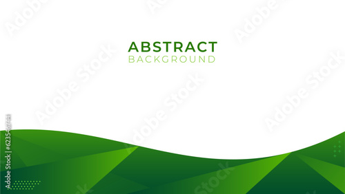 Abstract green background design. Template Vector Green colors. 
