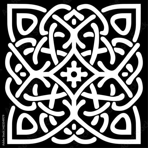 Patter in celtic style 