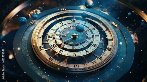 space station clock