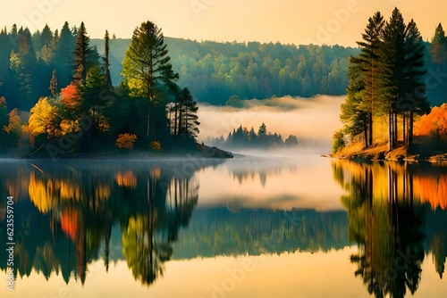lake in autumn © Muslim