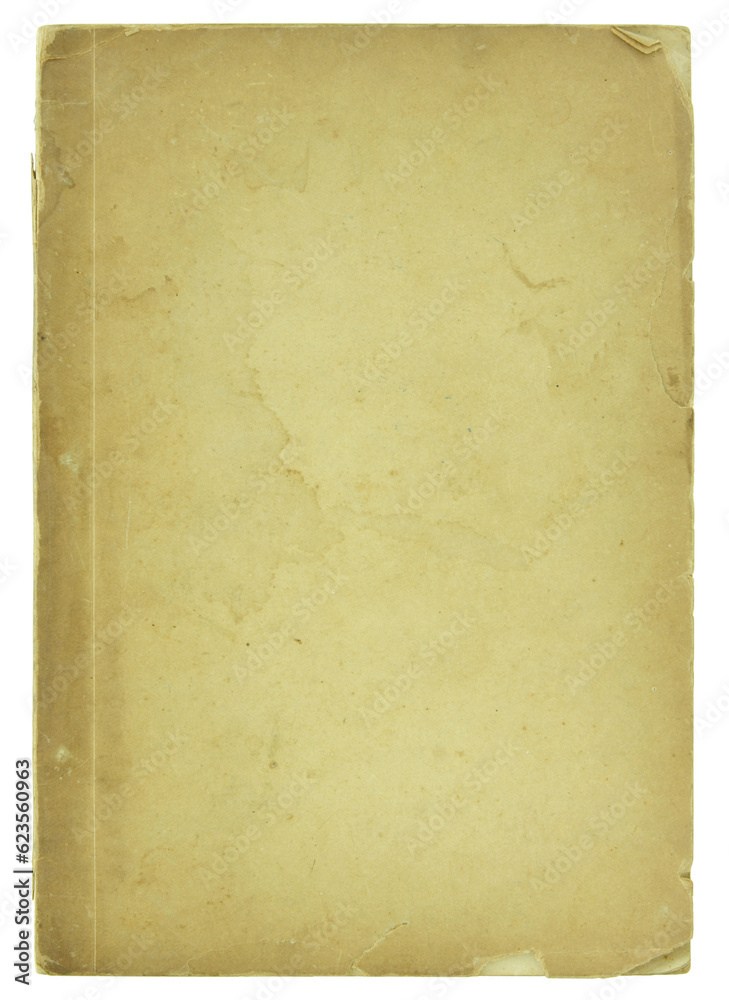 old book pages isolated with clipping path for mockup old book pages isolated with clipping path for mockup