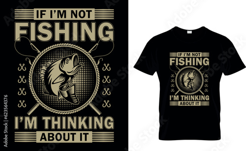 Fishing T-shirt Design and template vector
