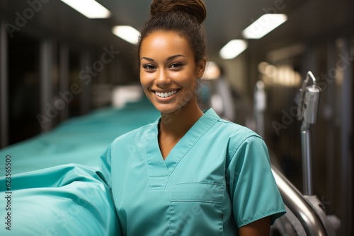 nurse in hospital