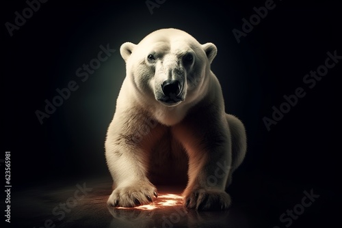 Melting Polar Realities: Climate Change and Earth's Heating Impact on Polar Bears, Polar Bear, Global Warming, Earth Heating Up, Climate Change, Melting Ice, Arctic Wildlife,
