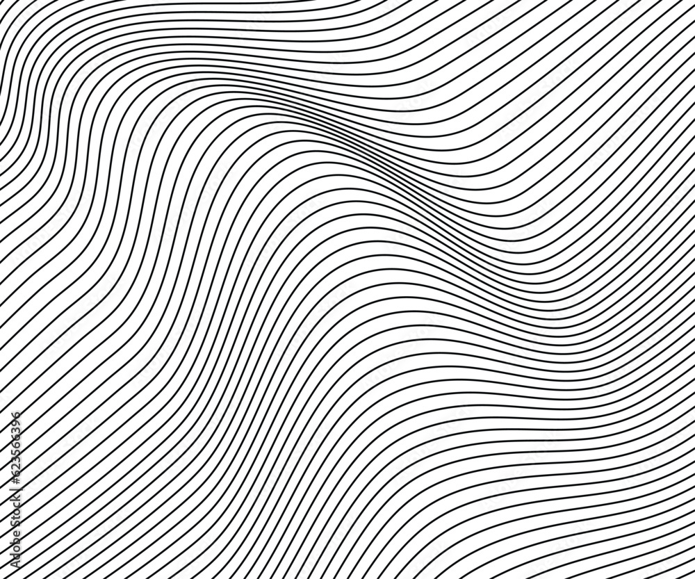 Abstract distorted lines background 
