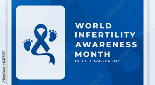 World Infertility Awareness Month Vector Design Illustration for Background, Poster, Banner, Advertising, Greeting Card