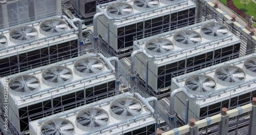 Outdoor unit at roof top