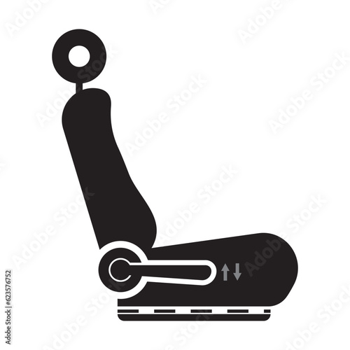 Car seat icon