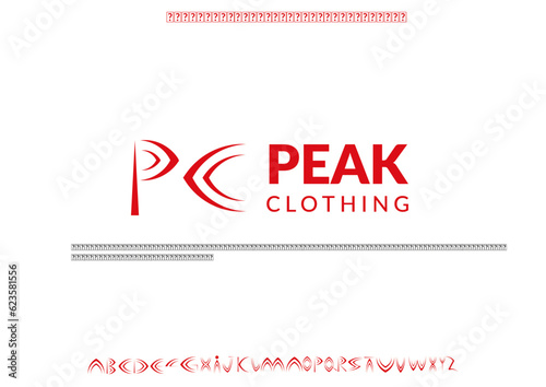 Minimal Creative Logo - Letter Mark Logo - Vector Illustration _ Alphabet Fonts _ Typography