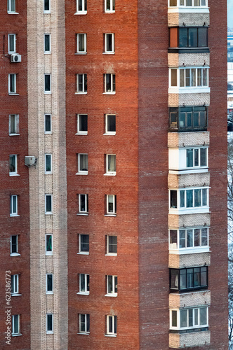 wall with windows