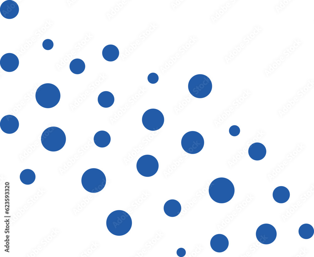 Abstract dots. Abstract cutout shape. Abstract dots. Abstract cutout shape.