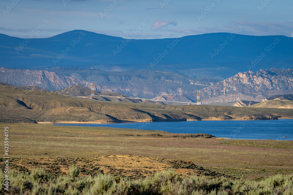 Fototapeta premium Flaming Gorge Reservoir in Northern Utah and Southern Wyoming.