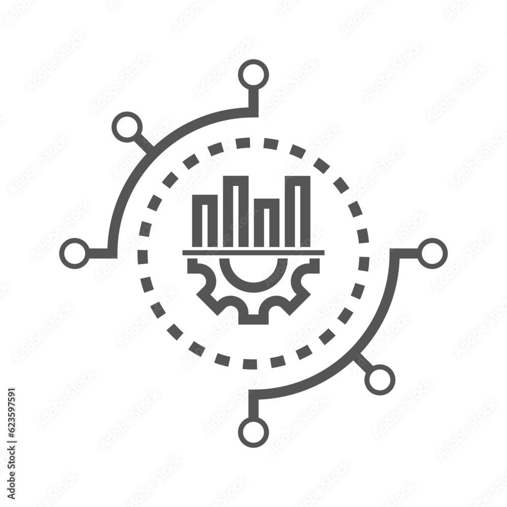 Data analytic, business data analysis info graphic. Business Intelligence Tools