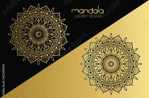 Luxury ornamental mandala design, luxury mandala design