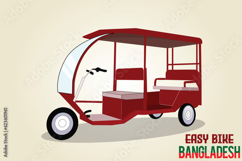 Easy bike a rural transport of Bangladesh