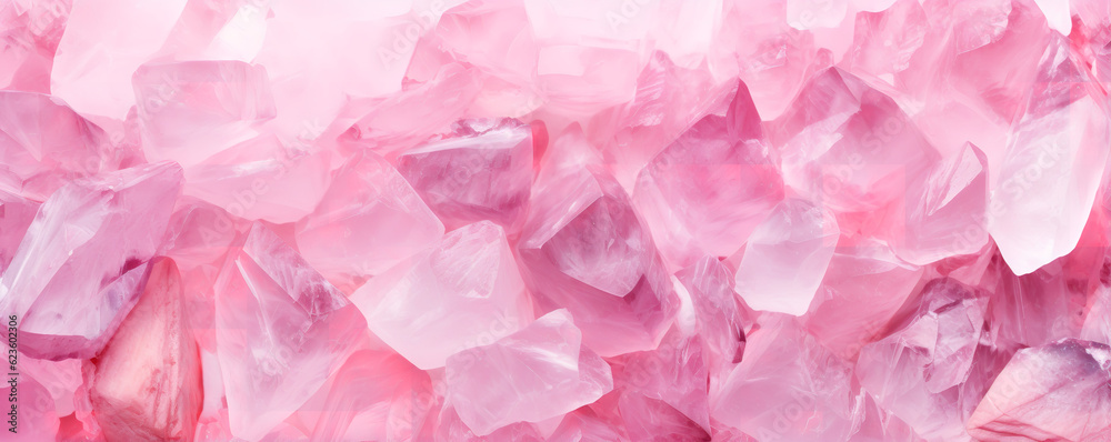 Pink rose quartz background