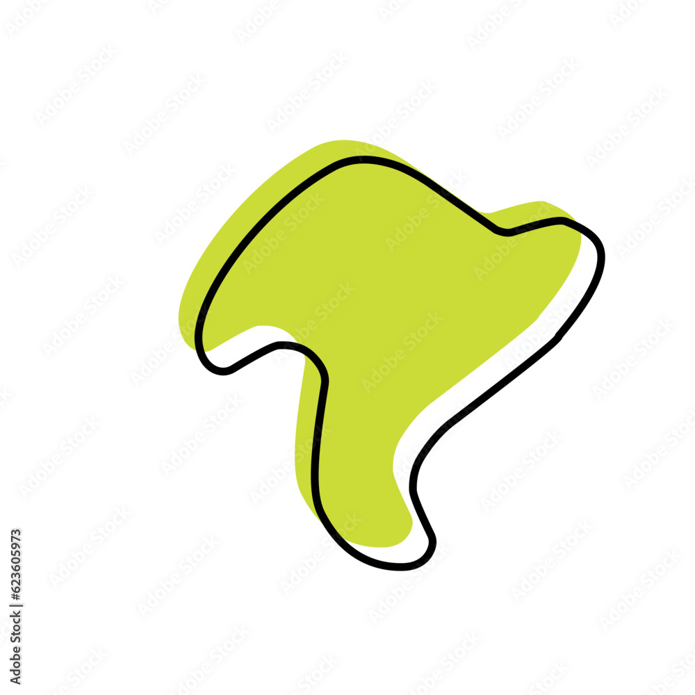Amoeba organic blob shape Amoeba organic blob shape