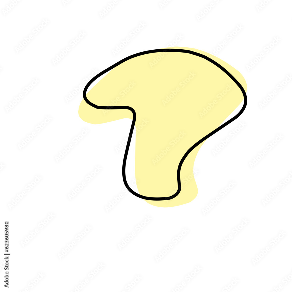 Amoeba organic blob shape Amoeba organic blob shape
