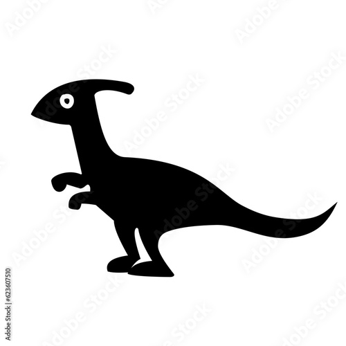 Dinosaur silhouette 
